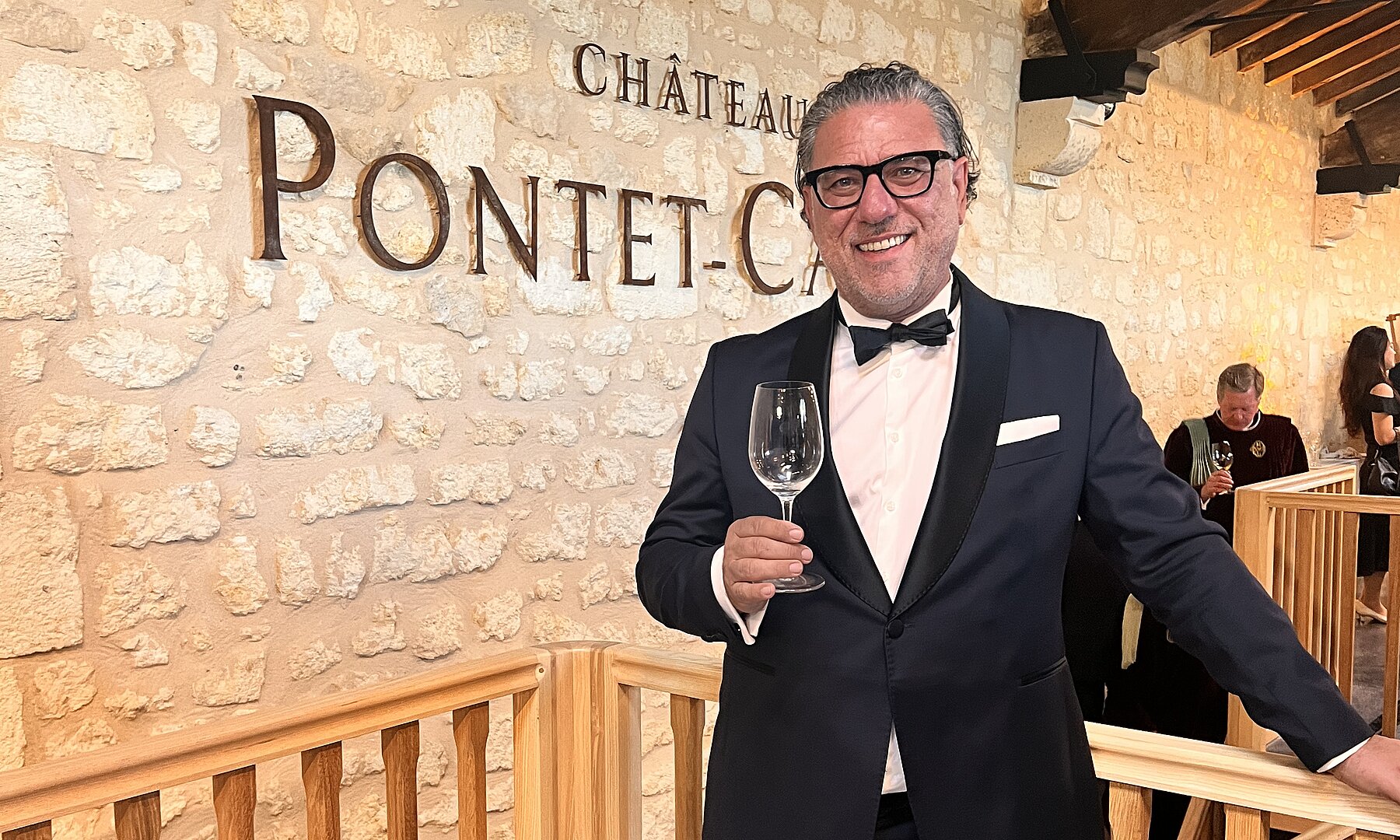Giuseppe Lauria bei Pontet Canet Giuseppe Lauria bei Pontet Canet
