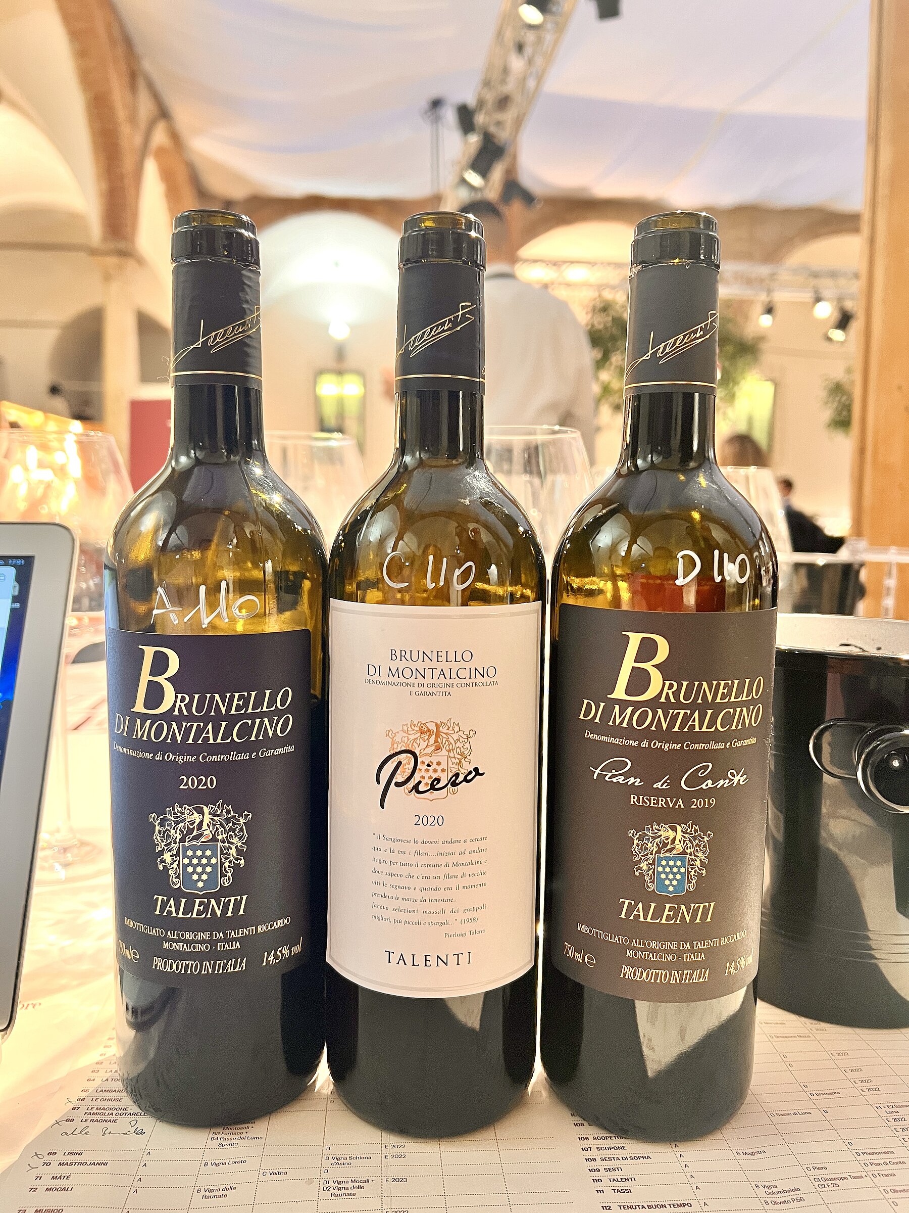 Talenti: Der Annata, der Cru-Wein sowie die Riserva überzeugten gleichermaßen.