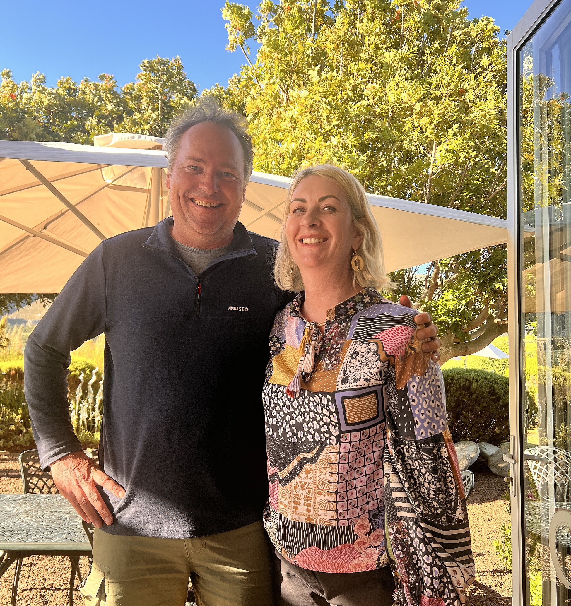 Carolyn and Jean Claude Martin are at the helm of the winery. They combined their expertise to establish Creation Wines.