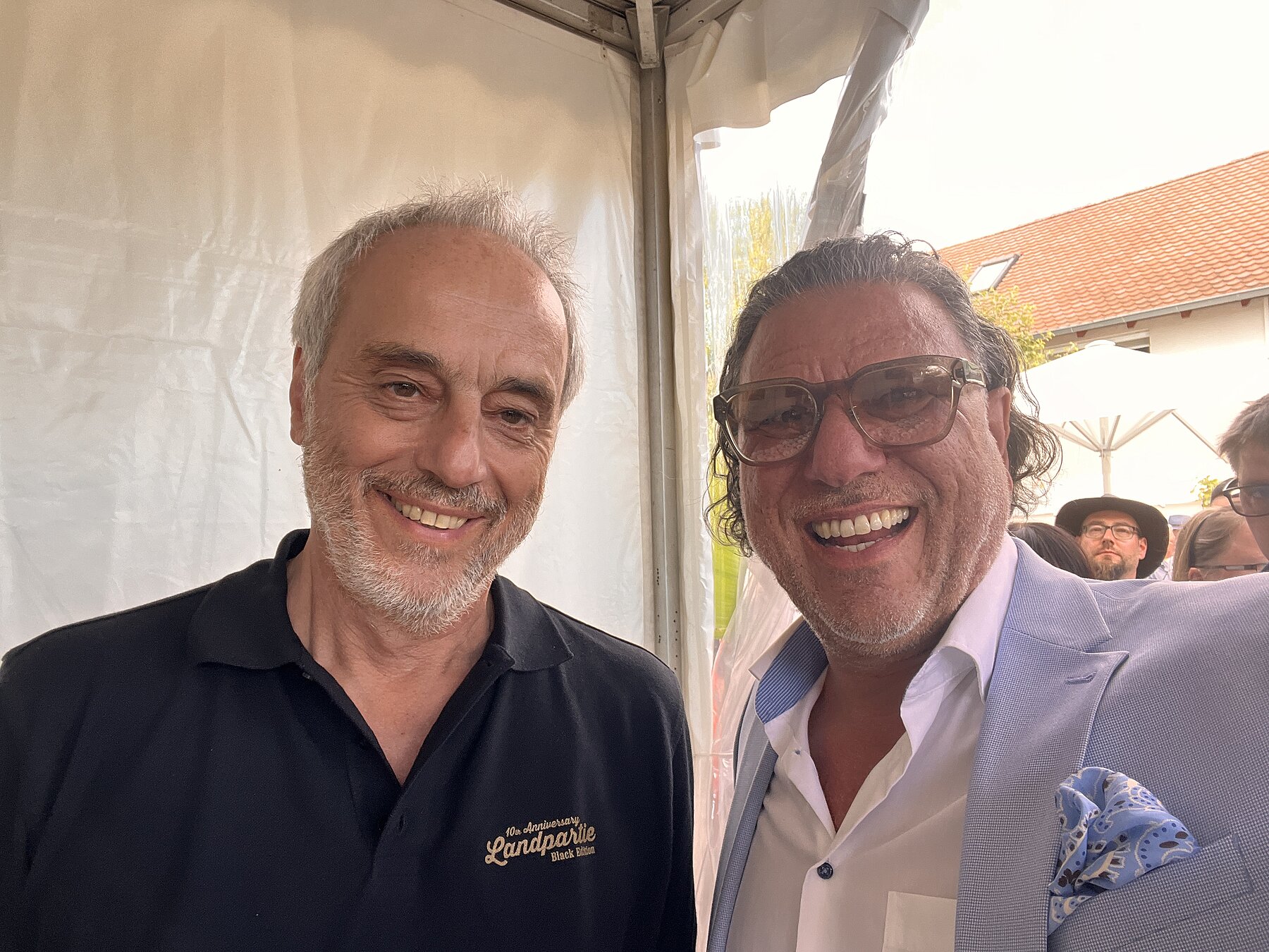Zwei Genießer unter sich – Christian Rach und Giuseppe Lauria 