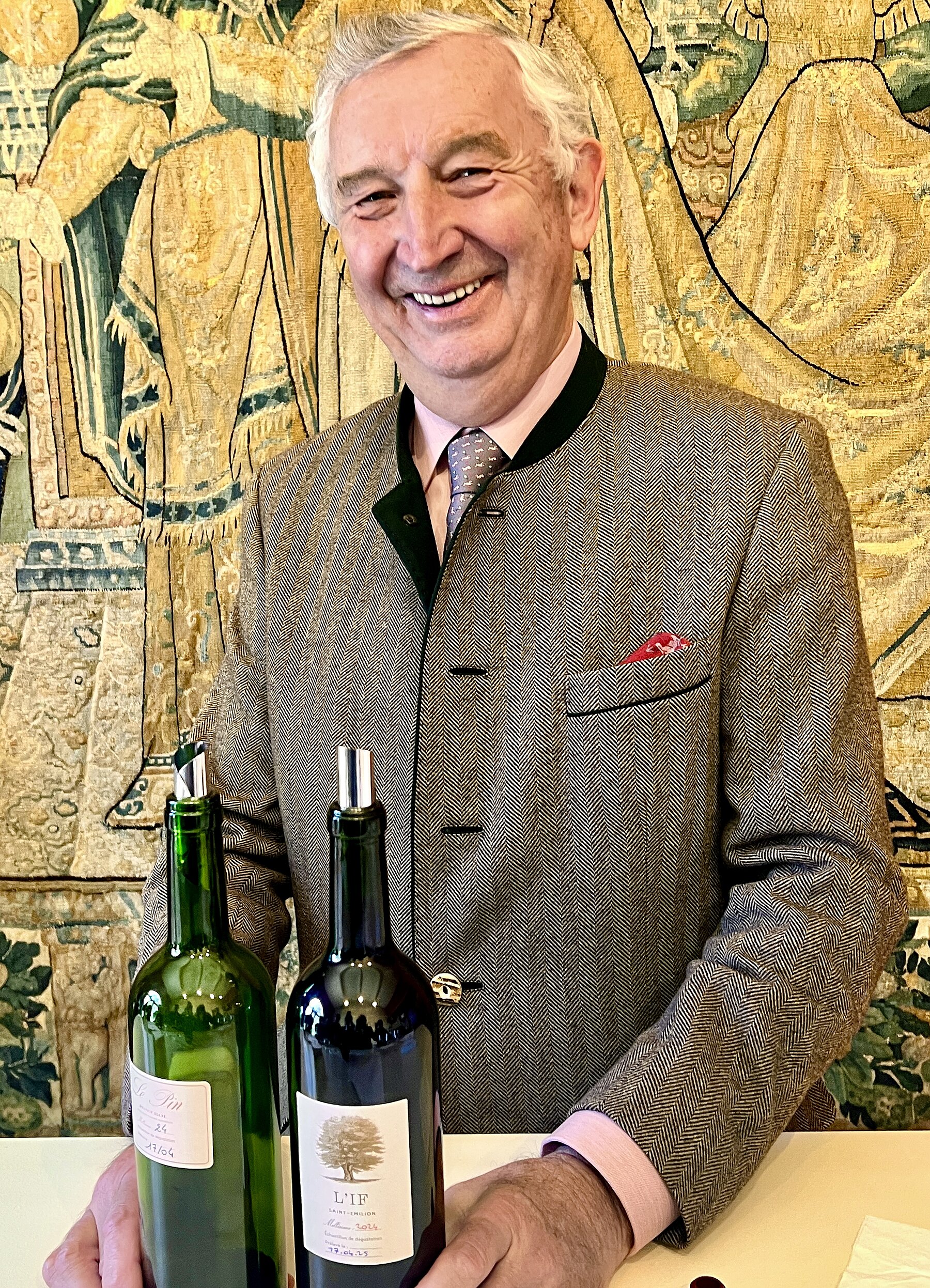 Jacques Thienpont vom Ikonen-Weingut Le Pin Jacques Thienpont vom Ikonen-Weingut Le Pin